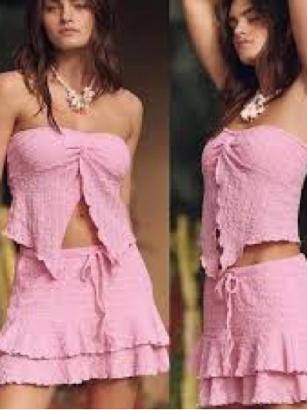 Free People Winnie Skirt Set